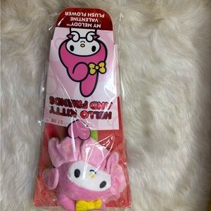 Adorable My Melody Valentines Day Plush Flower 2025